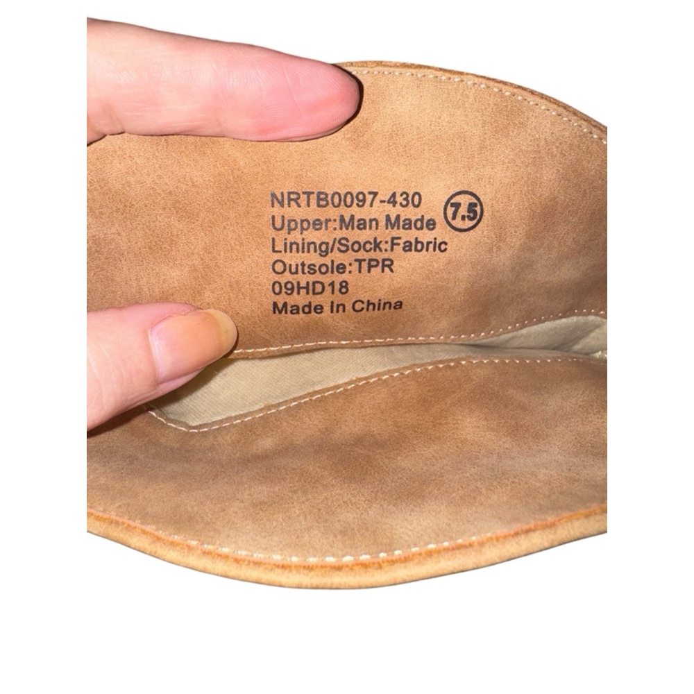 Womens rated Boots Size 7.5 Brown - Picture 5 of 9
